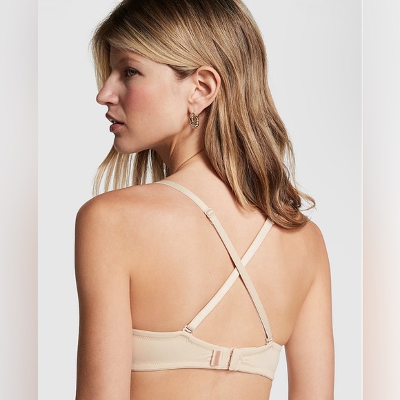 PINK Wear Everywhere Strapless Push-Up Bra - Picture 8 of 8